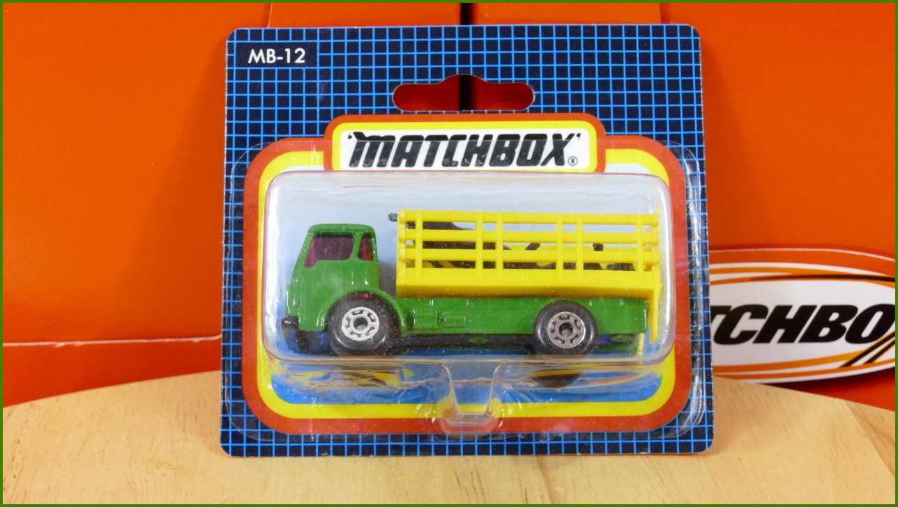 Matchbox Model Autíčka (Made in Thailand) MB-12 - Cattle Truck