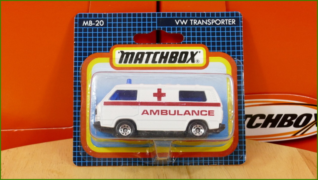Matchbox Model Autíčka (Made in China) MB-20 - VW Transporter