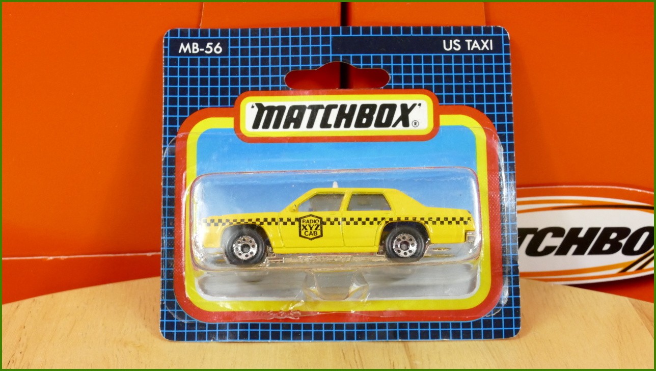 Matchbox Model Autíčka (Made in Thailand) MB-56 - US Taxi