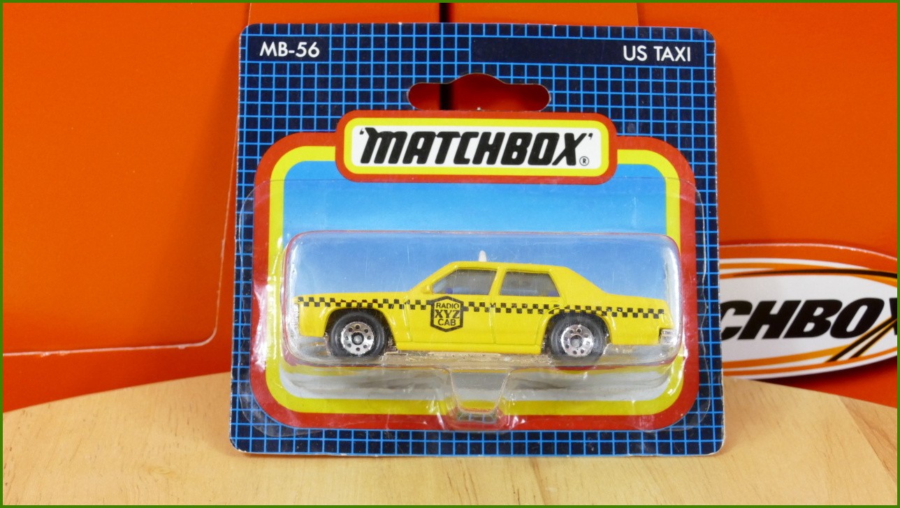 Matchbox Model Autíčka (Made in Thailand) MB-56 - US Taxi