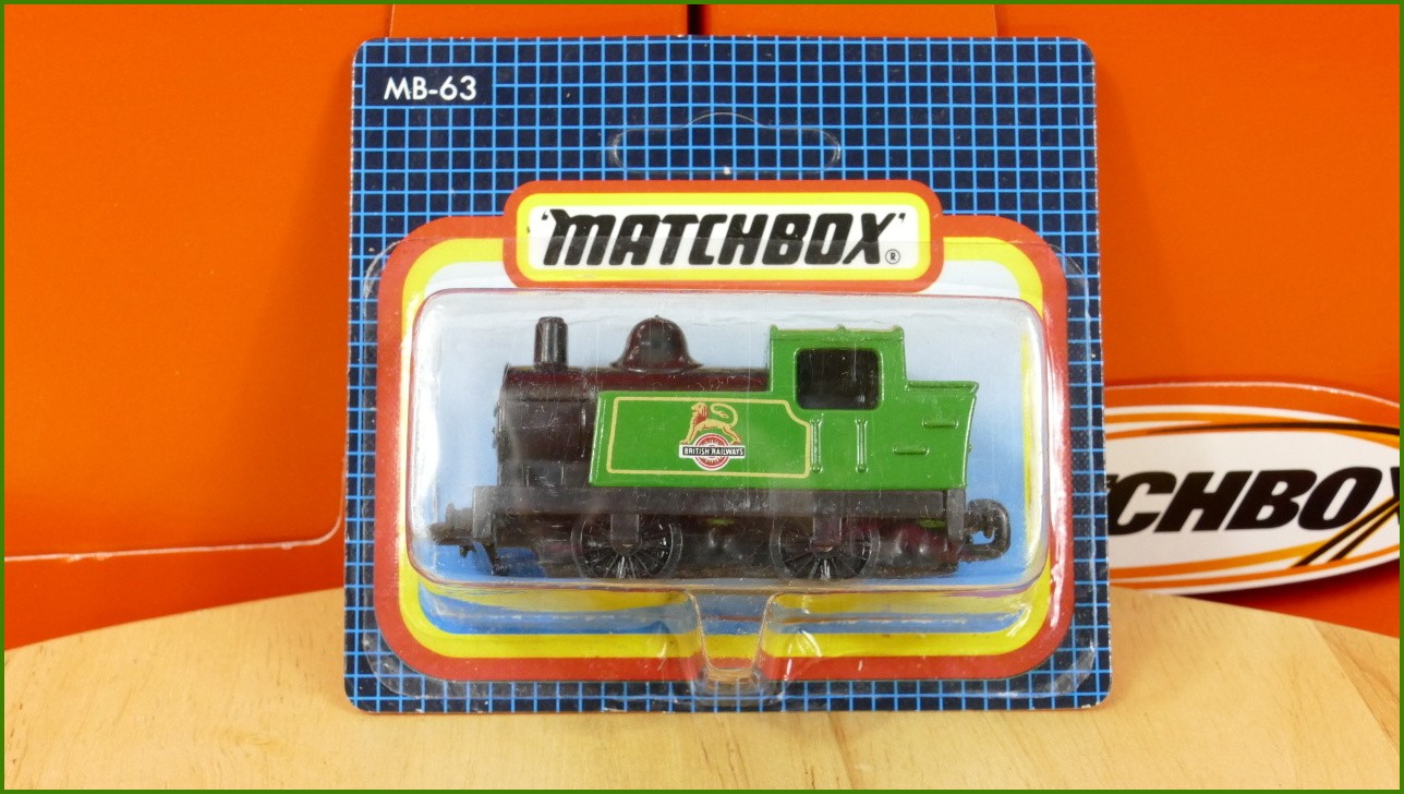 Matchbox Model Autíčka (Made in China) MB-63 - 0-4-0 Steam Loco