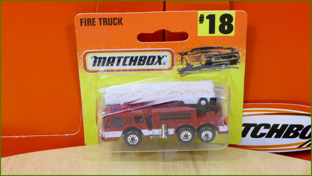 Matchbox Model Autíčka (Made in China) No.18 - Fire Truck