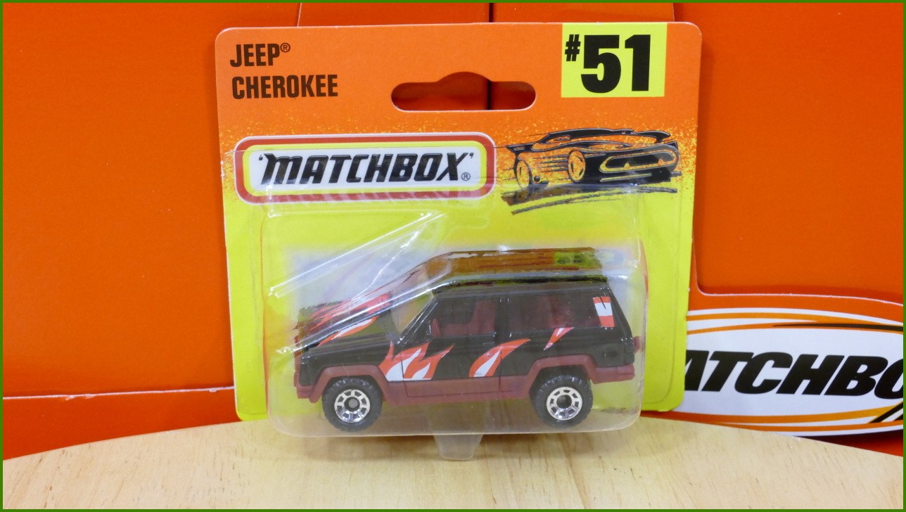 Matchbox Model Autíčka (Made in China) No.51 - Jeep Cherokee