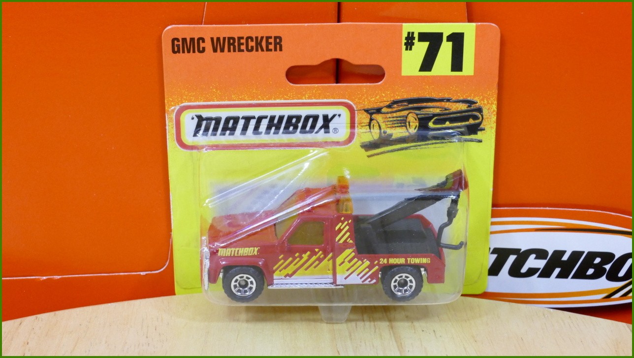 Matchbox Autíčko (Made in China) No.71 - GMC Wrecker