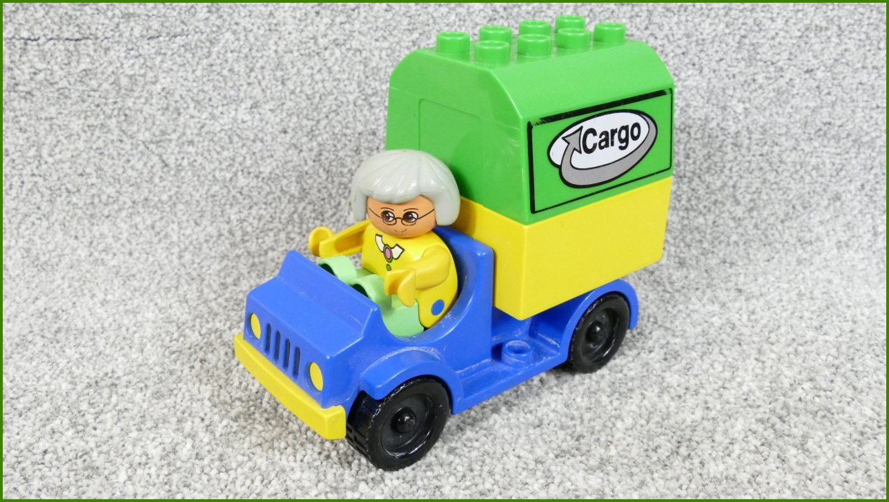 Lego Duplo auto s kontejnerem