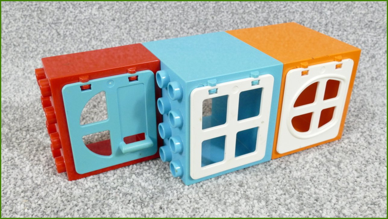 Lego Duplo kostky s okny