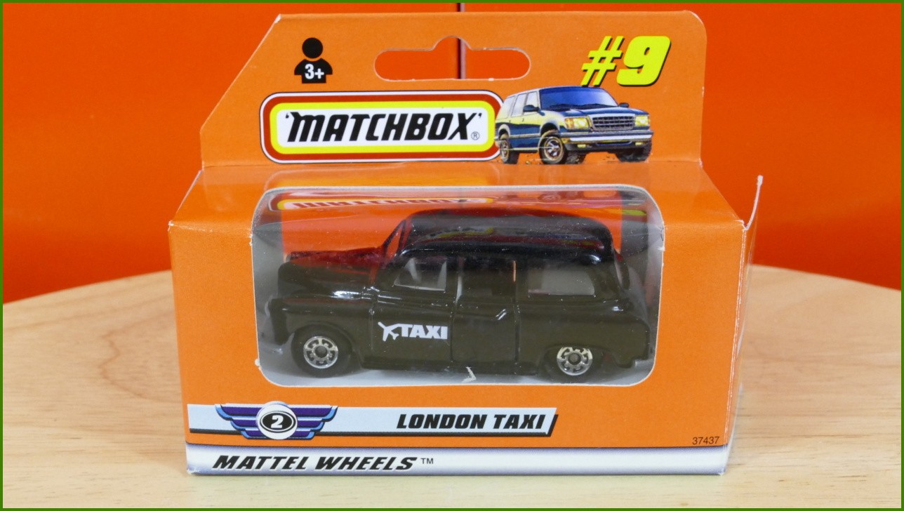 Matchbox Autíčko (Made in China) No.9 - London Taxi