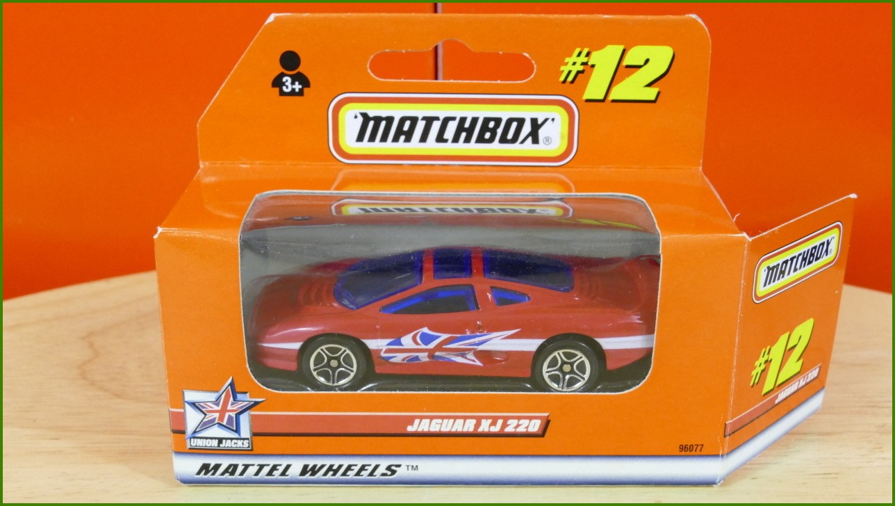 Matchbox Autíčko (Made in China) No.12 - Jaguar XJ220