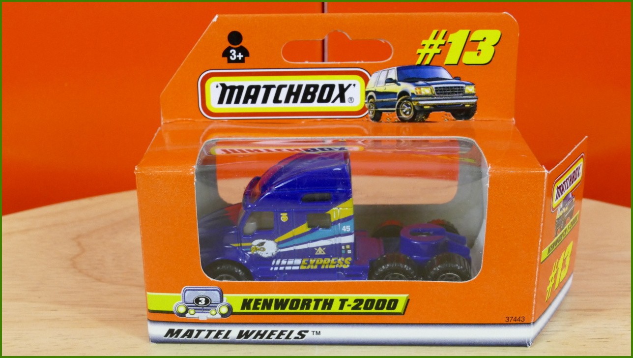 Matchbox Autíčko (Made in China) No.13 - Kenworth T-2000