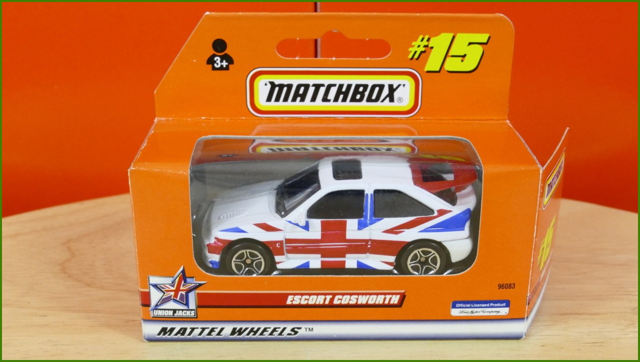 Matchbox Autíčko (Made in China) No.15 - Ford Escort RS Cossworth