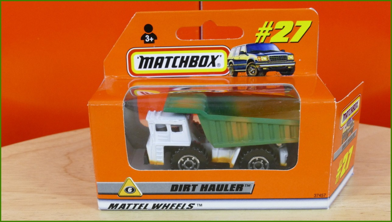Matchbox Autíčko (Made in China) No.27 - Dirt Dump Truck