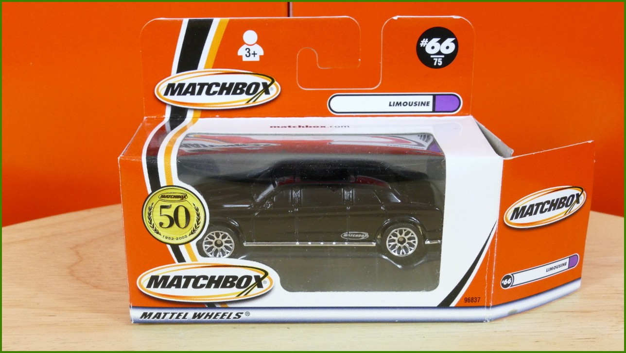 Matchbox Autíčko (Made in China) No.66 - Limousine - 50th Anniversary