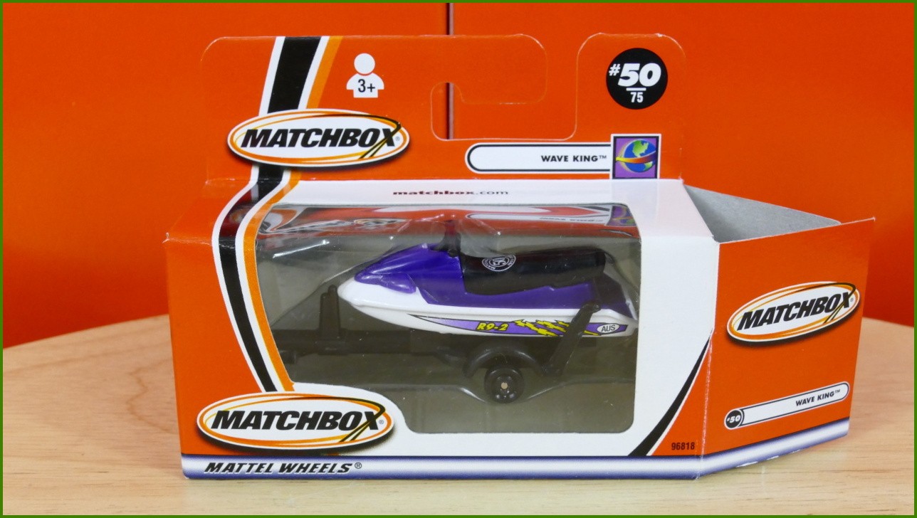 Matchbox Autíčko (Made in China) No.50 - Wave King