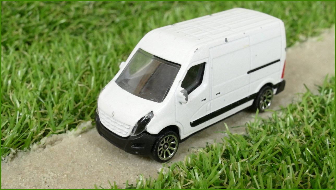 Kovový Model Autíčko Majorette Renault Master (Thailand)