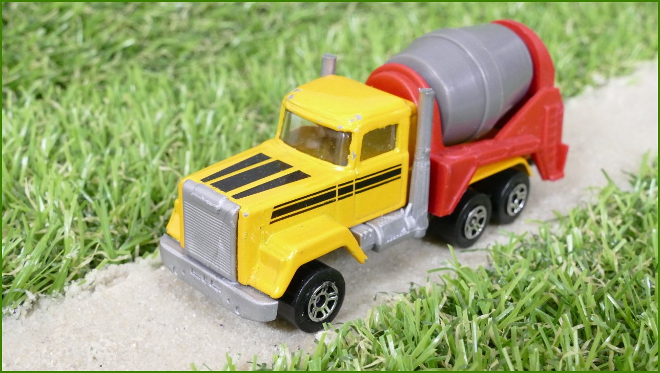 Kovový Model Autíčko Majorette Cement Truck