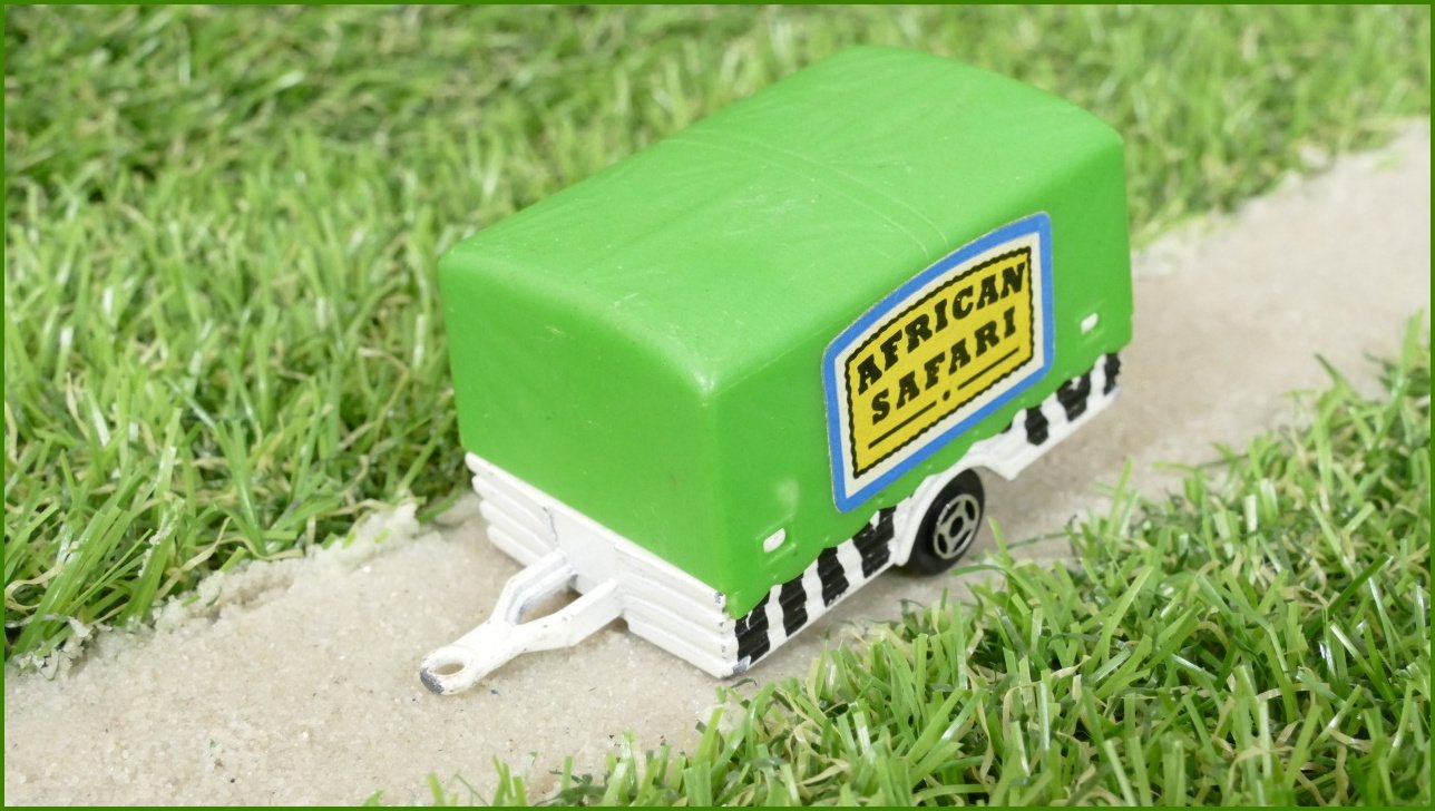 Kovový Model Autíčko Majorette Trailer Safari 21720 (France)