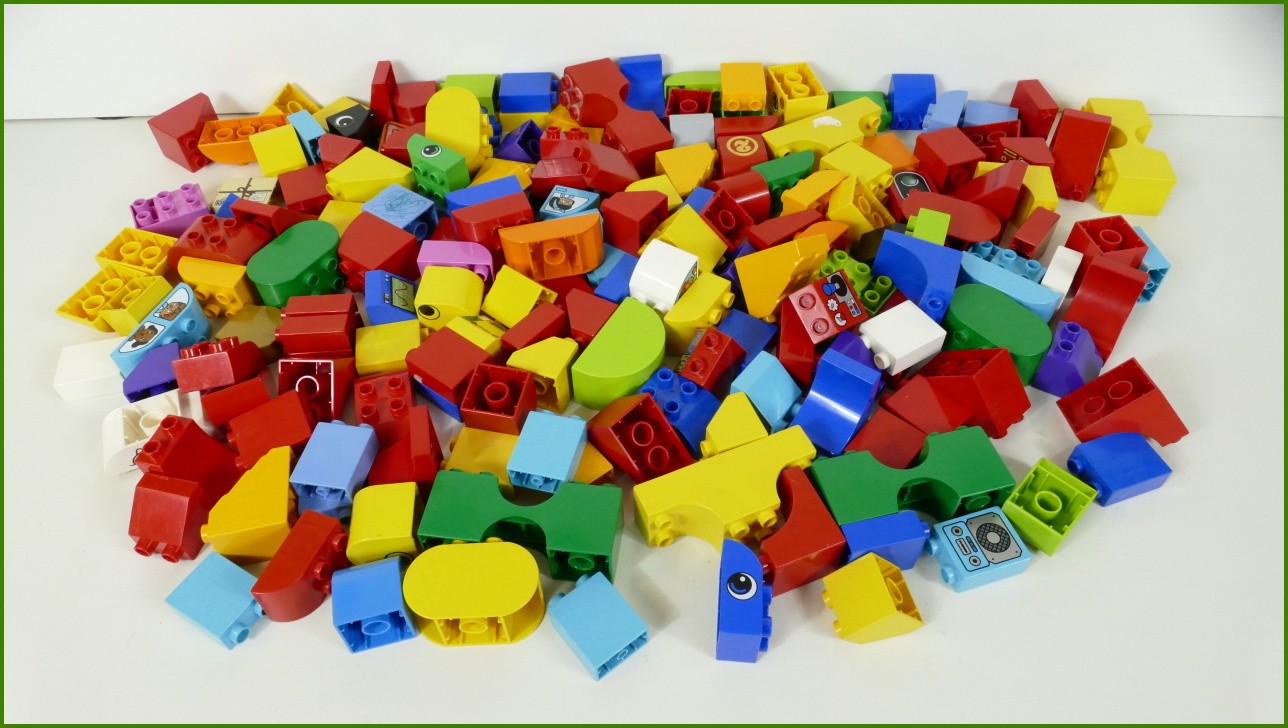 Lego® Duplo® Kostky Tvary 1,8 KG