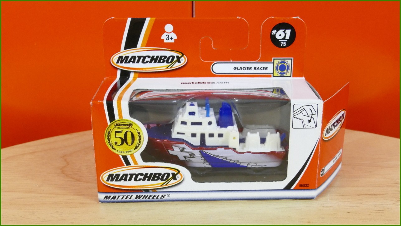 Matchbox Autíčko (Made in China) No.61 - Glacier Racer - 50th Anniversary