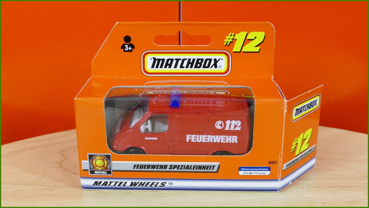 Matchbox Autíčko (Made in China) No.12 - Ford Transit
