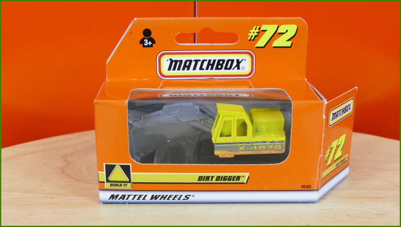 Matchbox Autíčko No.72 - Dirt Digger