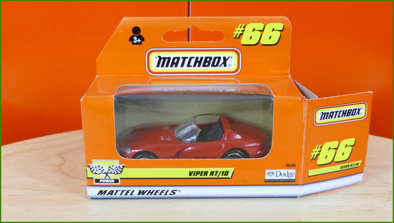Matchbox Autíčko No.66 - Viper RT/10