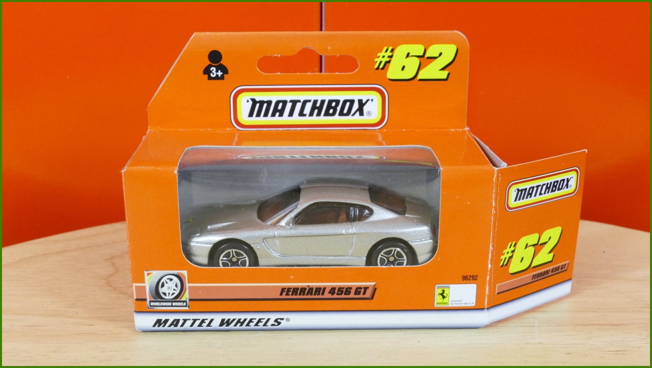 Matchbox Autíčko No.62 - Ferrari 456 GT