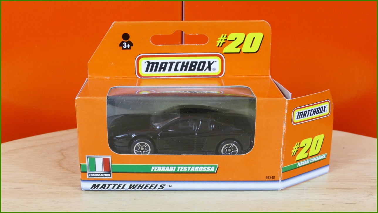 Matchbox Autíčko No.20 - Ferrari Testarossa