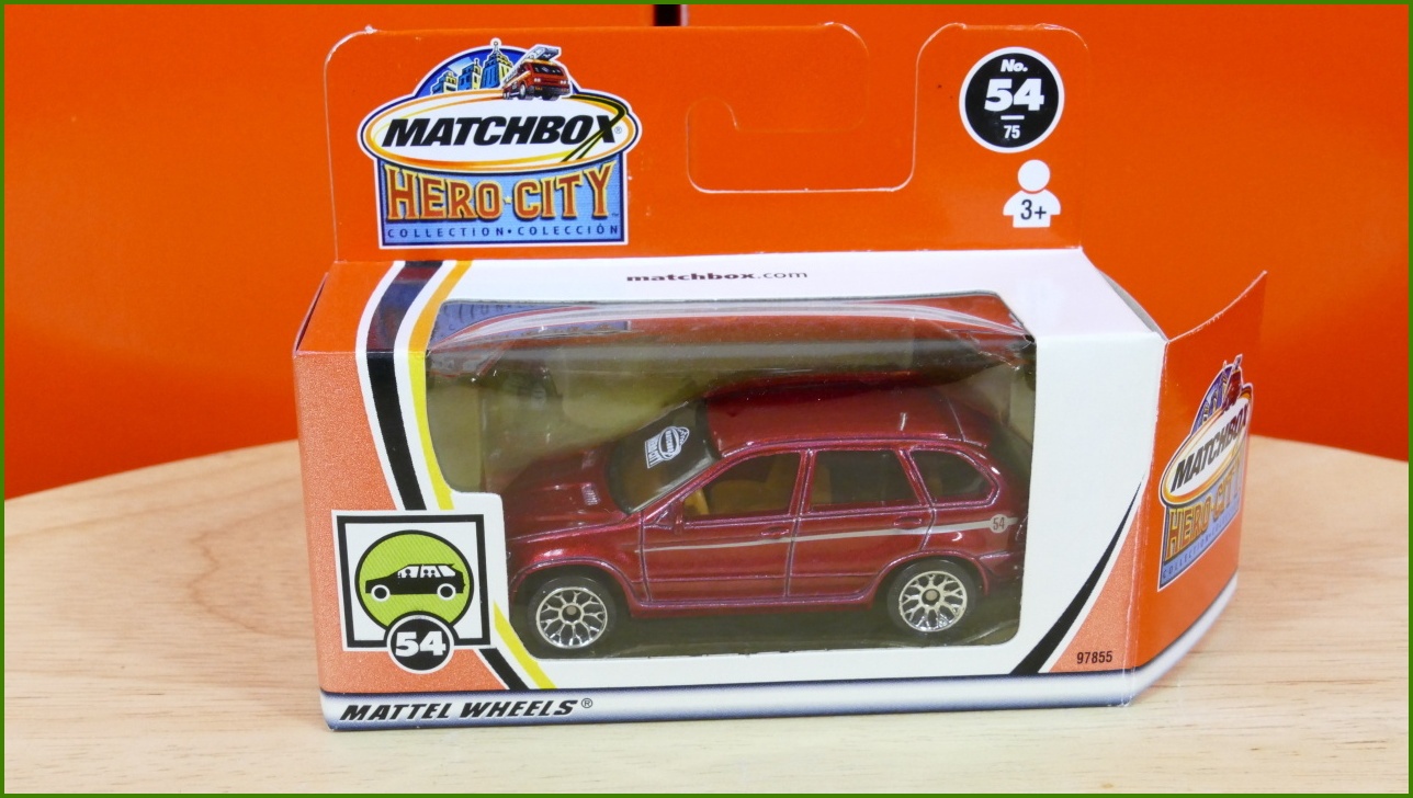 Matchbox Autíčko Hero-City No.54 - BMW X5