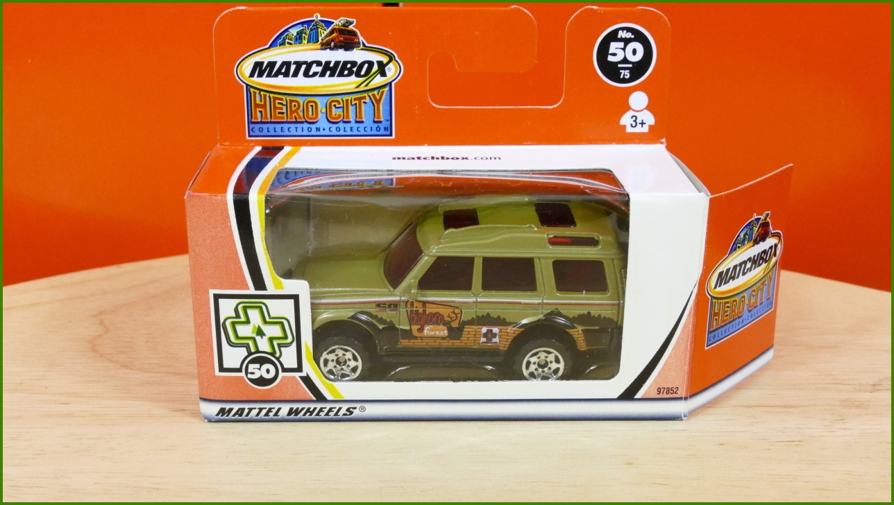 Matchbox Autíčko Hero-City No.50 - Land Rover Discovery
