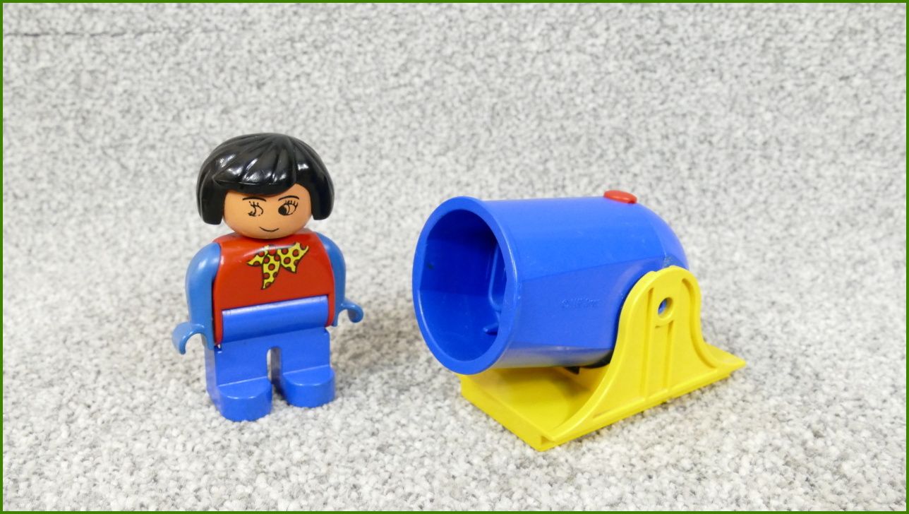 Lego Duplo dělo odpalující starší figurky
