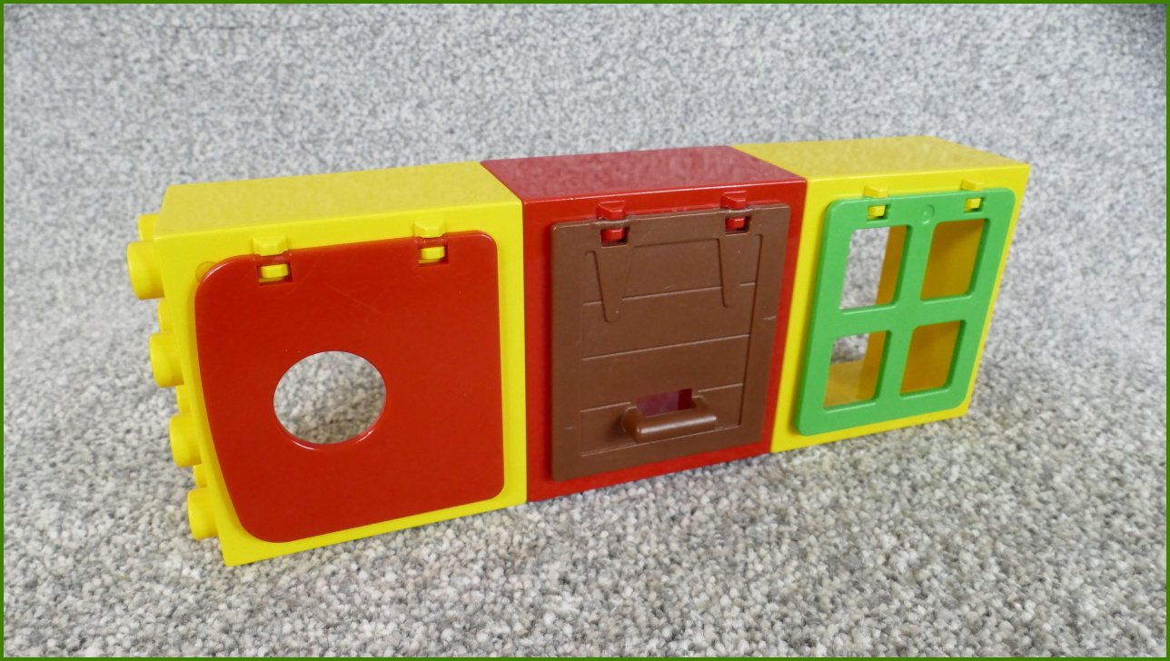 Lego Duplo kostky s okny