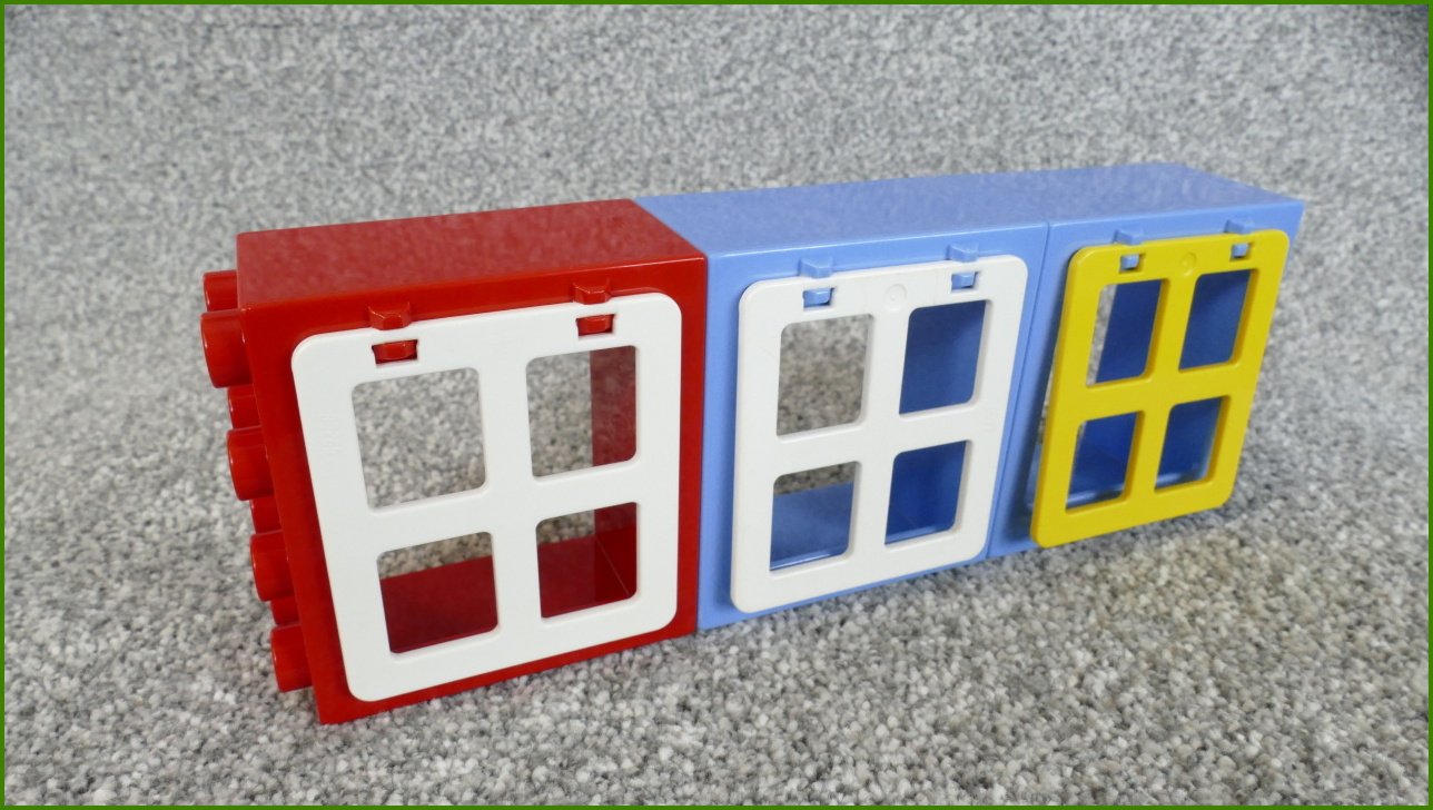Lego Duplo kostky s okny