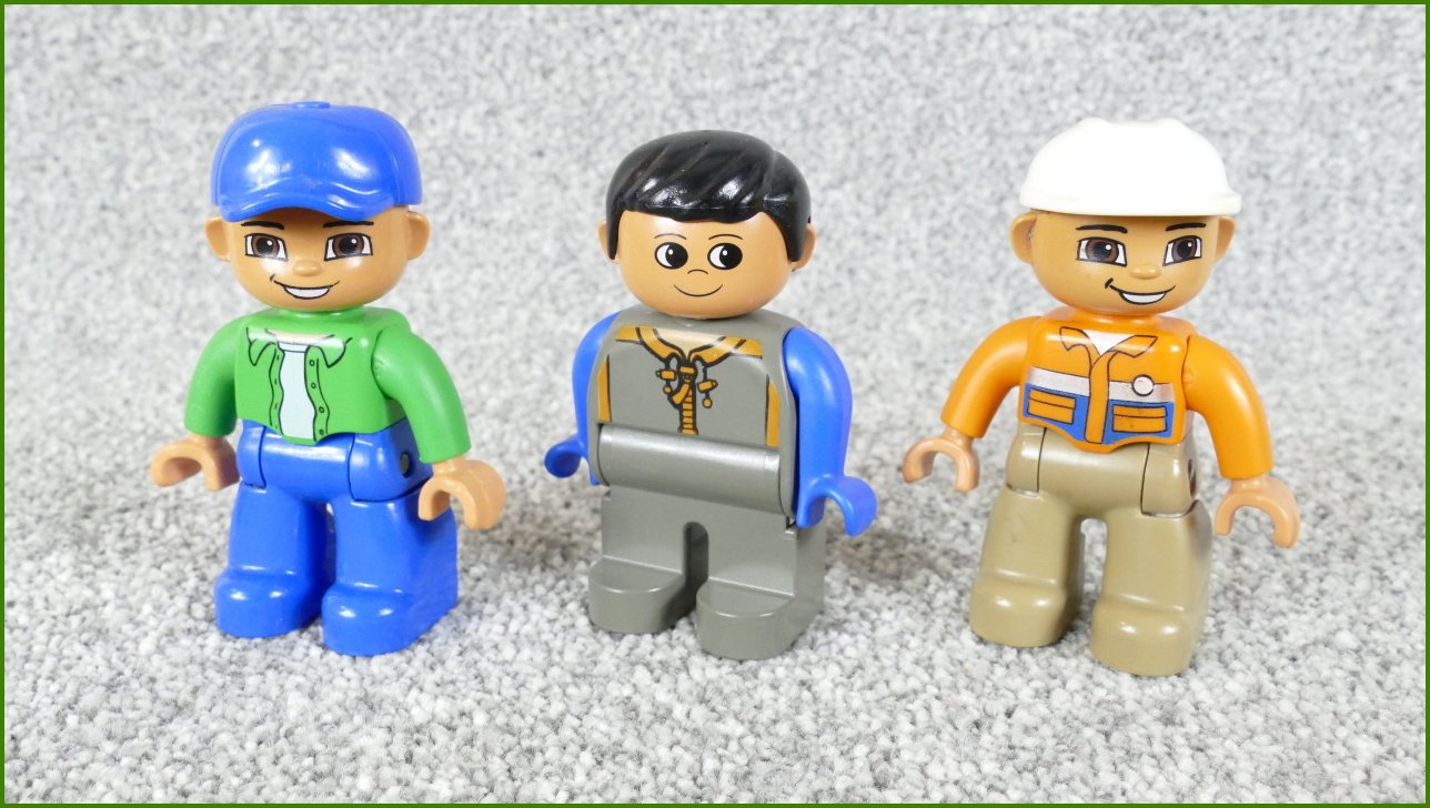 Lego® Duplo® Set Tří Figurek (Farmář, Cestář, Čaroděj)