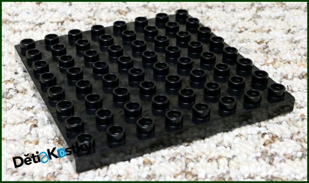 Lego® Duplo® Podložka/Deska 8x8 Černá