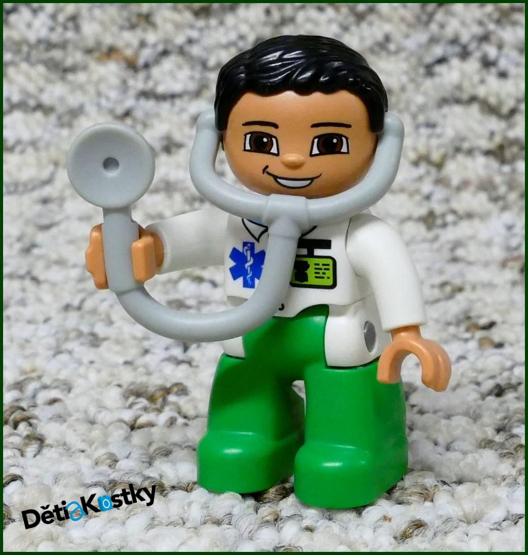 Lego® Duplo® Figurka Doktor se Stetoskopem