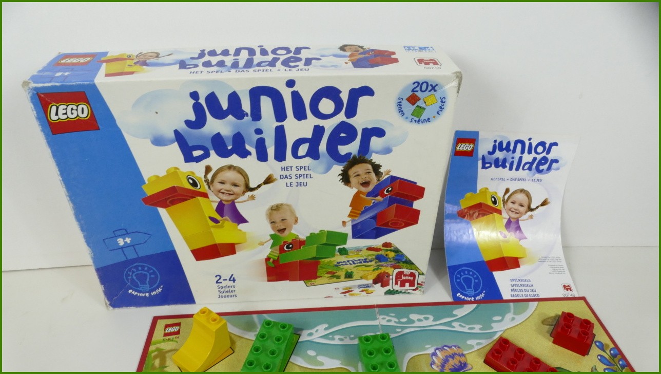 Lego® Duplo® Jumbo 00748 - Junior Builder - oddělena jedna část hrací plochy