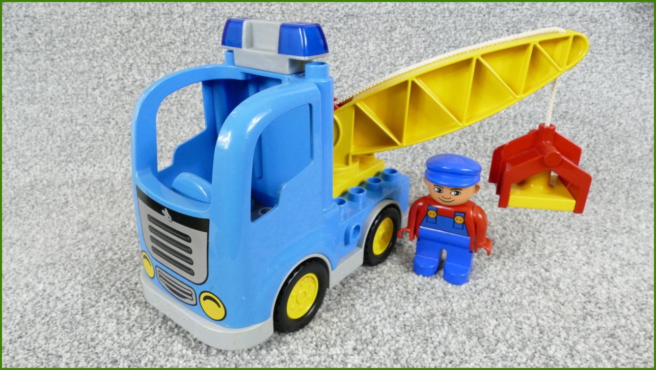 Lego Duplo nákladní auto s navijákem - bez kličky