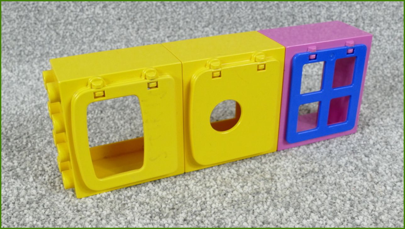 Lego Duplo kostky s okny