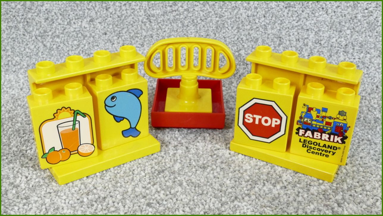 Lego Duplo radar a poličky s kostkami