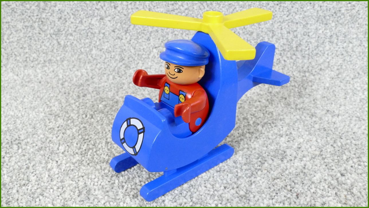 Lego Duplo vrtulník s figurkou