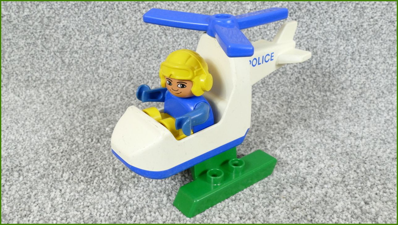 Lego Duplo vrtulník s figurkou