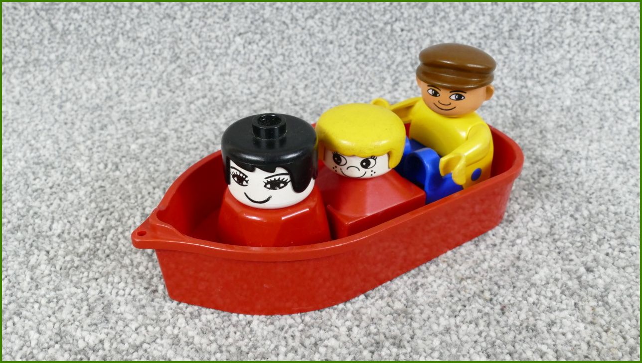Lego Duplo člun s figurkami