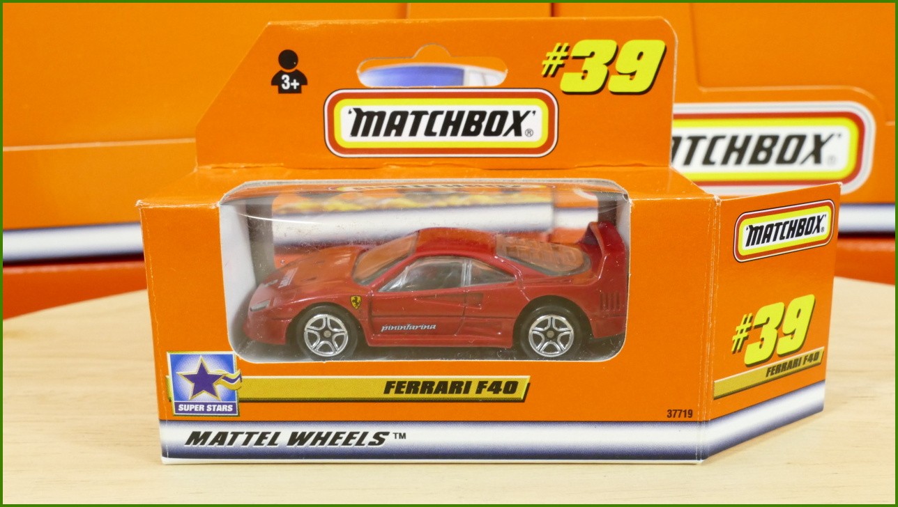 Matchbox Autíčko #39 - Ferrari F40