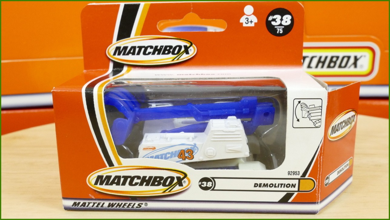 Matchbox Autíčko #38 - Demolition Machine