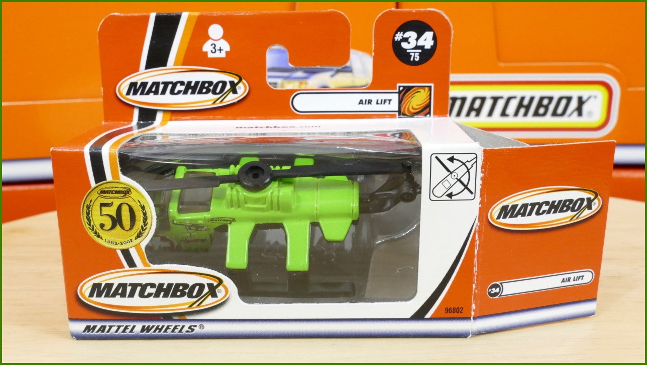Matchbox Autíčko #34 - Air Lift