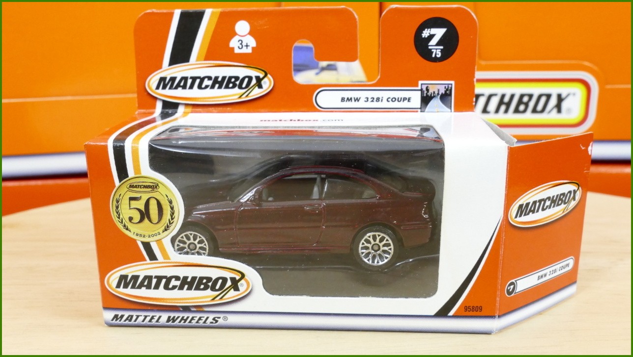 Matchbox Autíčko #7 - BMW 328i Coupe