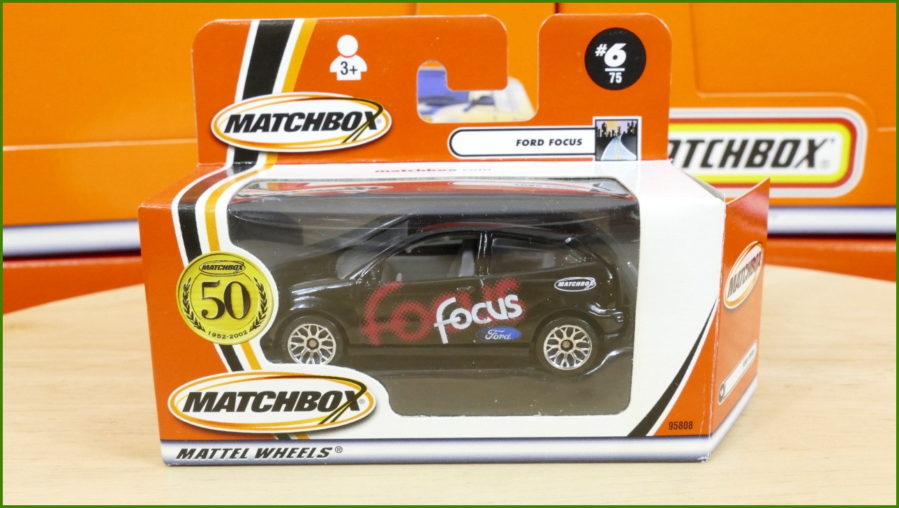 Matchbox Autíčko #6 - Ford Focus