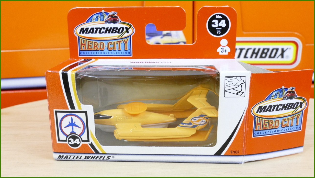 Matchbox Autíčko #34 - Radar Plane