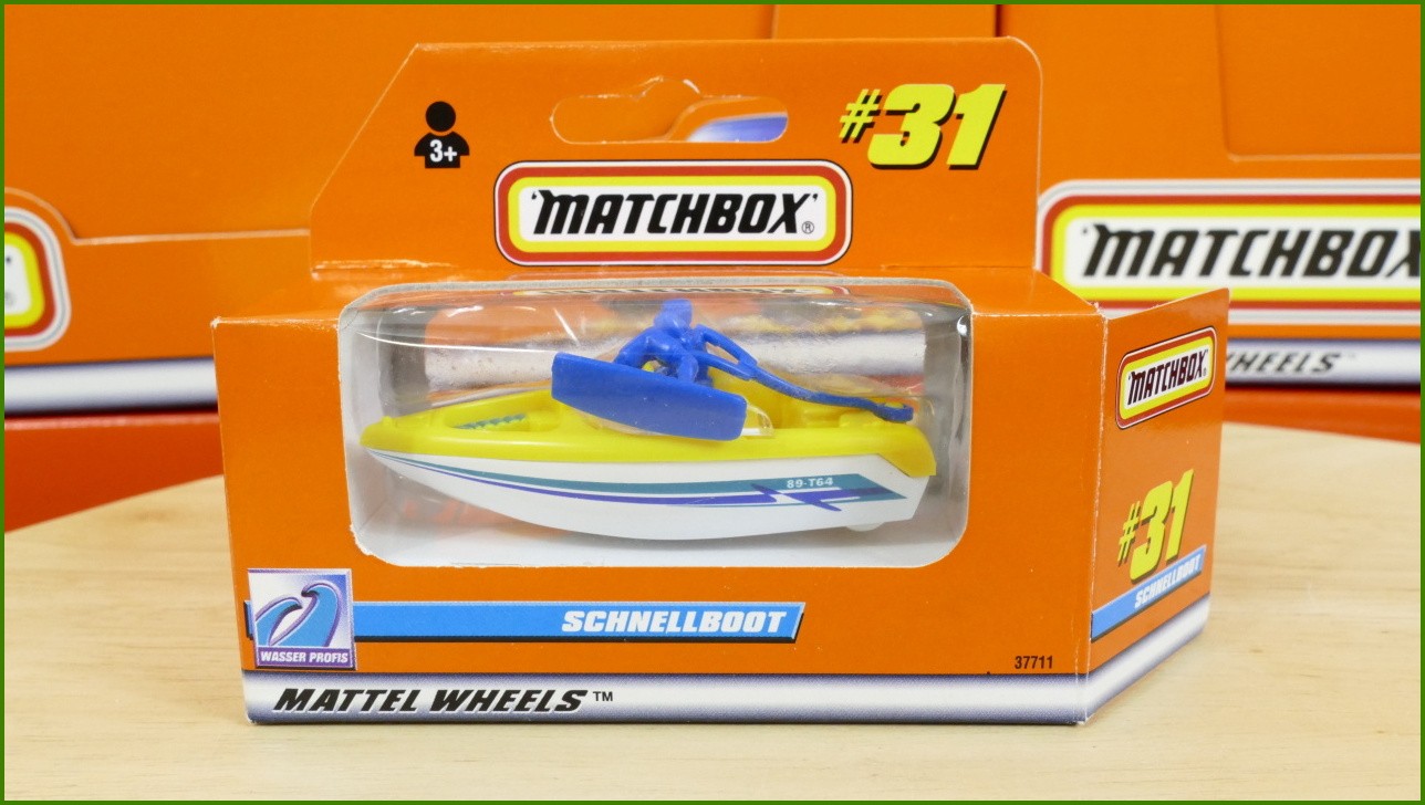 Matchbox Autíčko #31 - Jet Boat
