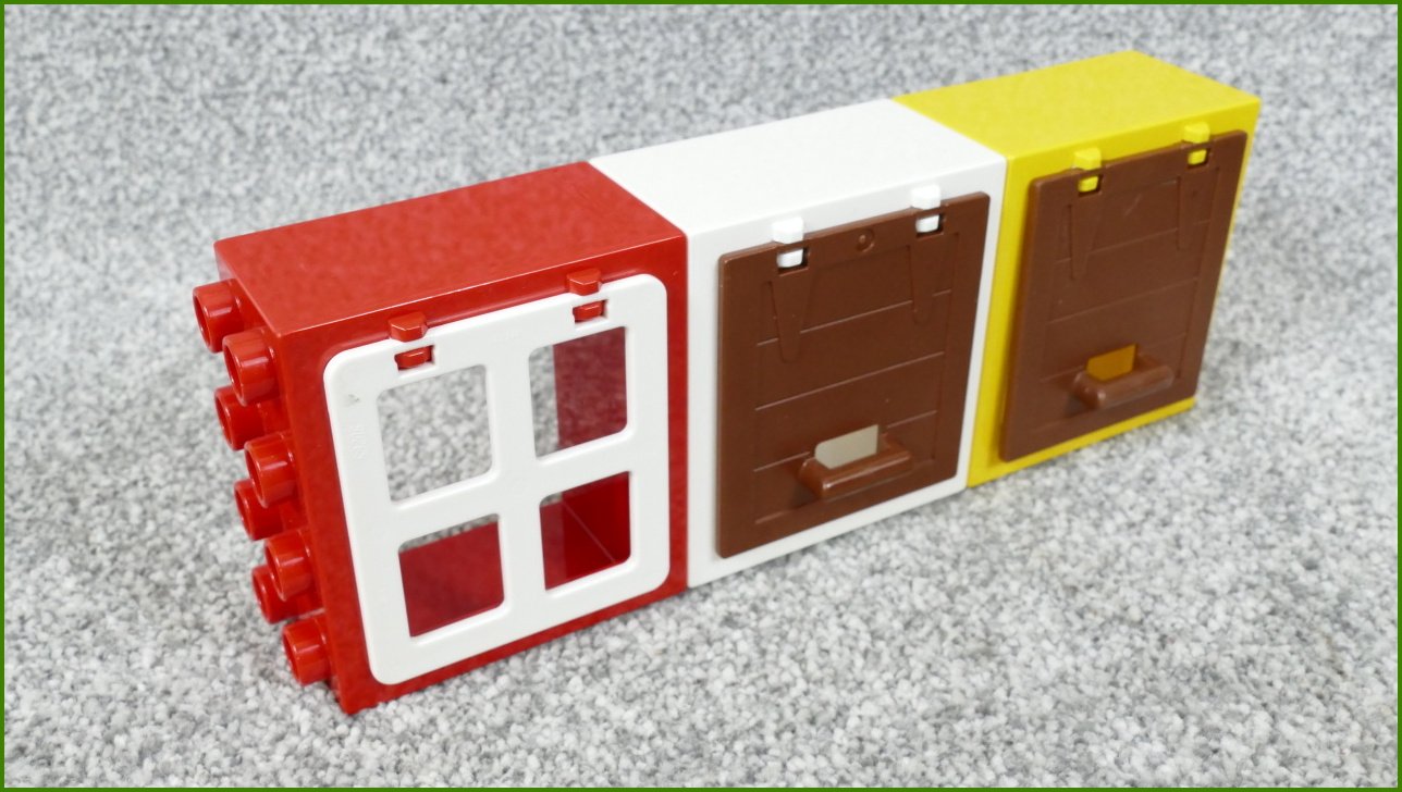 Lego Duplo kostky s okny